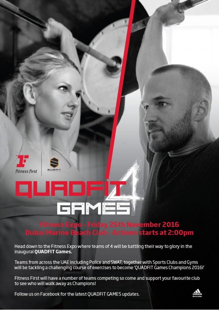 QUADFIT Games | Fitness Expo Dubai